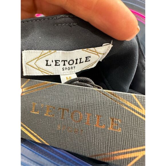 L'Etoile Sport Golf Pants Capri Nylon Made in USA Size M NWT Grey MRSP $190 - Picture 4 of 10